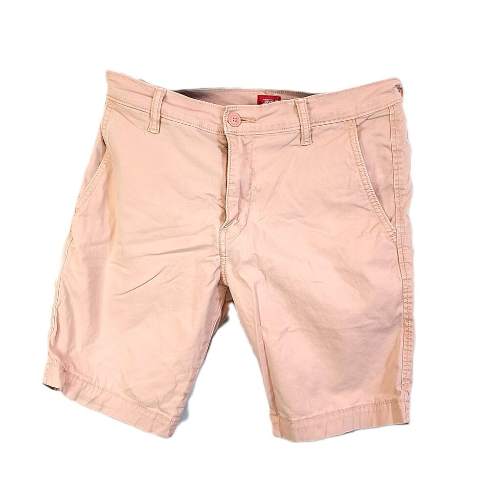 Men's sz 30 Levi's XX Chino Pink 9" Inseam Chino Shorts Bermuda - Picture 9 of 11
